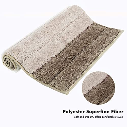 T Decore Door Mats for Home Living Room | Anti-Skid Doormats for Bathroom and Bedrooms | Main Door Mat for Entrance (Gradient Brown, 18 x 28 Inch) - Image 3