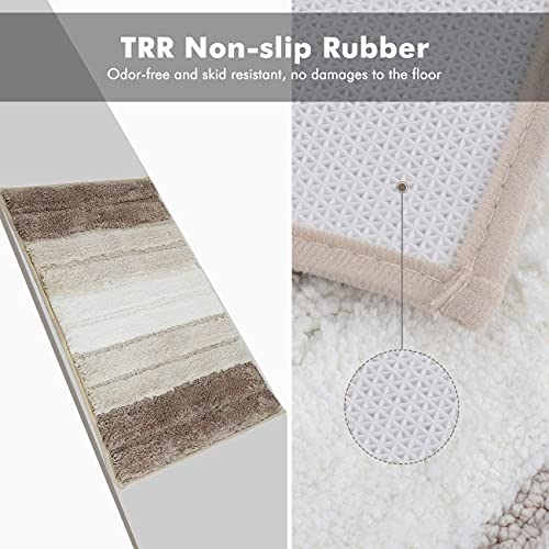 T Decore Door Mats for Home Living Room | Anti-Skid Doormats for Bathroom and Bedrooms | Main Door Mat for Entrance (Gradient Brown, 18 x 28 Inch) - Image 5