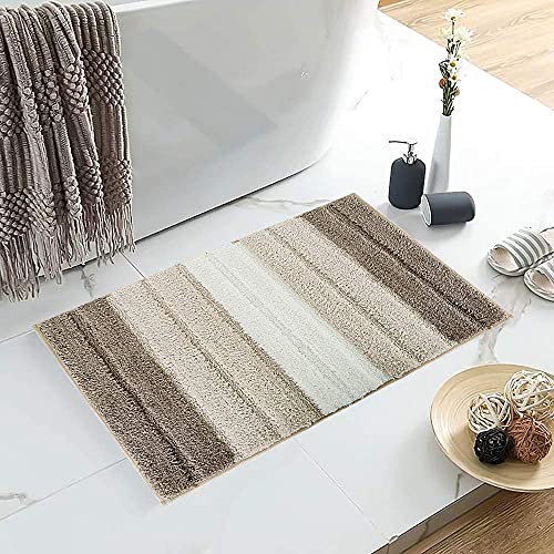 T Decore Door Mats for Home Living Room | Anti-Skid Doormats for Bathroom and Bedrooms | Main Door Mat for Entrance (Gradient Brown, 18 x 28 Inch) - Image 2