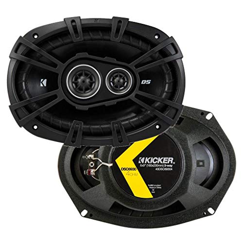 Kicker حزمة مكبرات صوت KICKER من 2 عنصر: أربعة مكبرات صوت كوكسيل DS Series 6"x9" 4-أوم - 2X 43DSC6504 - Image 2