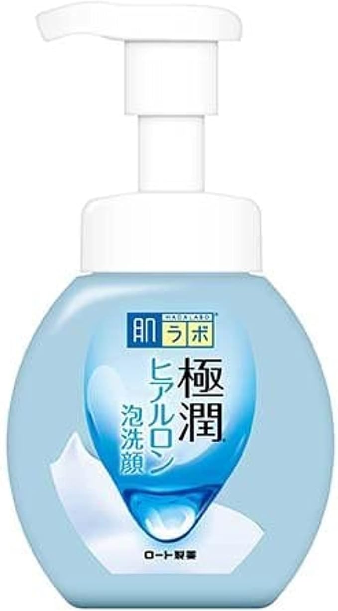 Hada Labo Rohto Hada Labo Gokujyun Hyaluronic Foaming Wash Facial Cleanser 160ml - Image 1