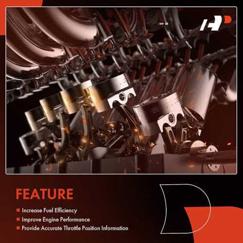 A-Premium TPS Throttle Position Sensor Compatible with Mitsubishi Lancer 2002 2003 2004 2005 2006 2007 L4 2.0L SOHC Sedan, Replace# MD615571, 726015W50 - Image 2