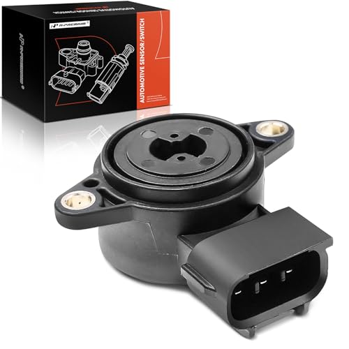 A-Premium TPS Throttle Position Sensor Compatible with Mitsubishi Lancer 2002 2003 2004 2005 2006 2007 L4 2.0L SOHC Sedan, Replace# MD615571, 726015W50 - Image 1