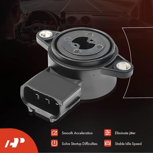 A-Premium TPS Throttle Position Sensor Compatible with Mitsubishi Lancer 2002 2003 2004 2005 2006 2007 L4 2.0L SOHC Sedan, Replace# MD615571, 726015W50 - Image 3