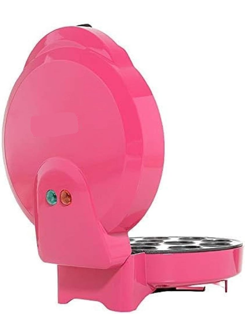 Saachi 12-Piece Cake Pop Maker NL-CP-1539 | Non-Stick Coated Plate | Automatic Temperature Control | Compact & Easy Storage | Make Cake Pops, Donuts, Muffins, Snacks – Pink - Image 5