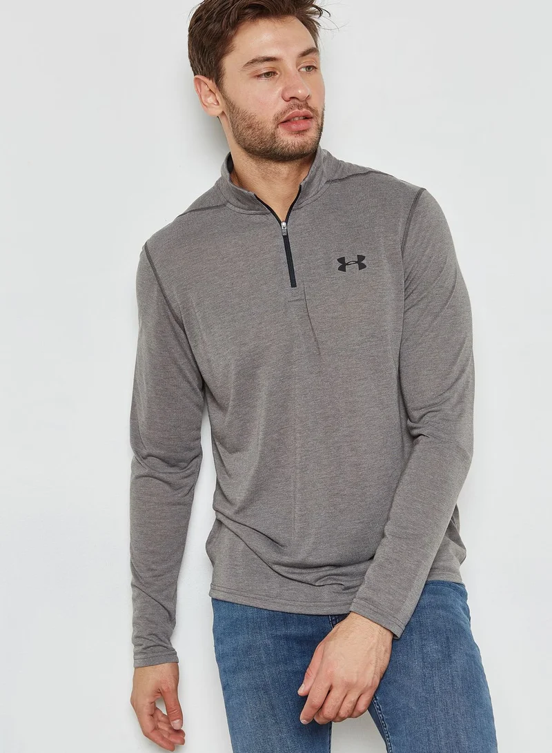 UNDER ARMOUR Threadborne 1/4 Zip T-Shirt