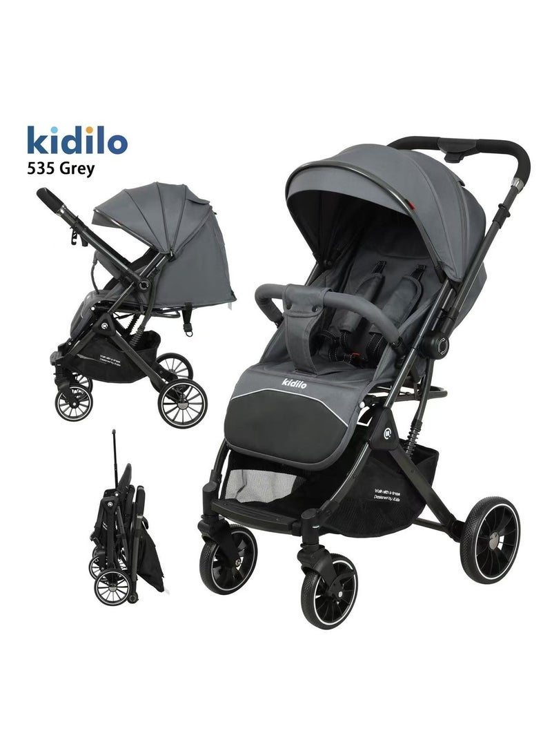 Kidilo Luxurious Baby Stroller - Stylish & Modern Design