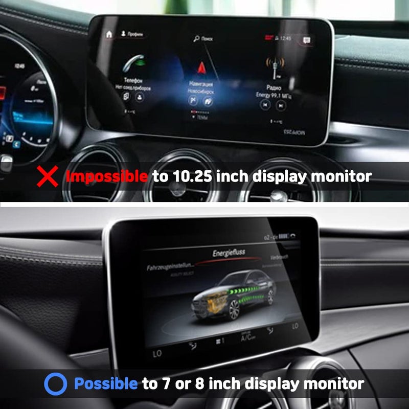FICS Mercedes GLC(X253), C(W205) 8 Inch Screen Model CustomizedPhone Mount Cradle, Mercedes GLC(X253) C(W205) Accessories - Image 2