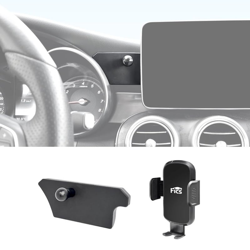 FICS Mercedes GLC(X253), C(W205) 8 Inch Screen Model CustomizedPhone Mount Cradle, Mercedes GLC(X253) C(W205) Accessories - Image 1