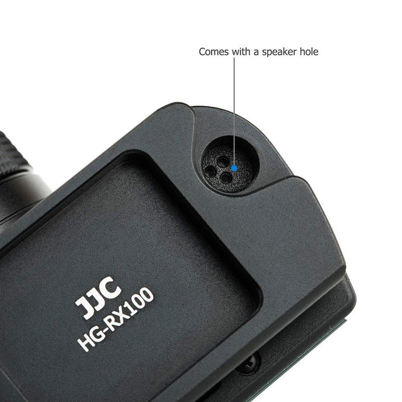 JJC Solid Metal Hand Grip Secure Handle Bracket for Sony RX100 VI VA V IV III II RX100VI RX100VA RX100V RX100IV RX100III RX100II RX100 RX100M6 RX100M5A RX100M5 RX100M4 RX100M3 RX100M2 Digital Cameras - Image 5