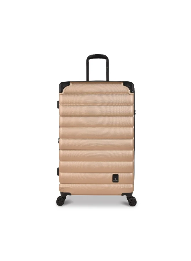 Magellan Magellan ABS Trolley 4 Piece Luggage Set HK093-4P Expandable Hard Shell Suitcase Set 12 20 24 28 Inch with TSA Lock & 4 Double Spinner Wheels