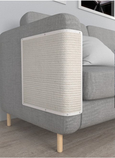 Sofa Protector Anti-Scratch Scratch-Resistant Wear-Resistant Anti-Dandruff Cat Scratching Post Sisal Mat
