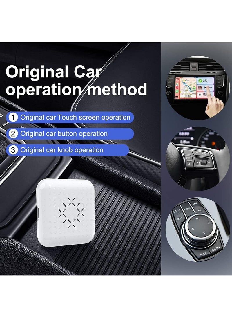 Carlinkit - Mini Wireless CarPlay WiFi And Bluetooth Adapter To Convert The CarPlay System From Wired to Wireless, Works on iPhone, Fast Operation And Automatic Connection - Image 1