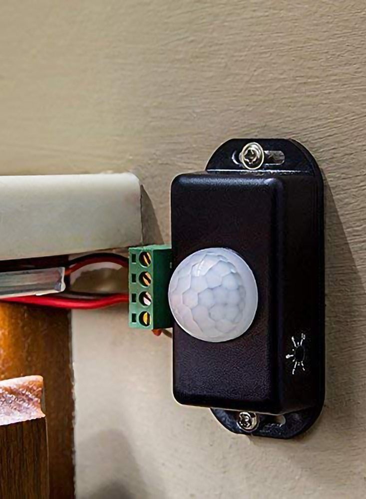 SYOSI 2 Pack Body Infrared Light Switch, 12V/24V PIR Motion Sensor Switch for LED Light Strip Automatic,  Controller LED Strips Lighting - Image 4