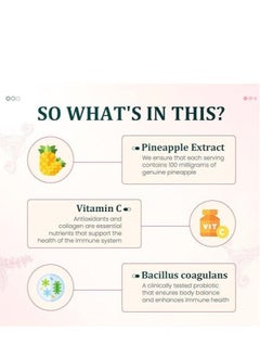 Nutrition Vital Source Feminine Balance Gummies, Gluten-Free, Vegan, Hawaiian Pineapple Flavor, 60 Count  - Image 4