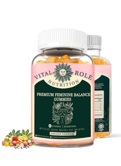 Nutrition Vital Source Feminine Balance Gummies, Gluten-Free, Vegan, Hawaiian Pineapple Flavor, 60 Count  - Image 1