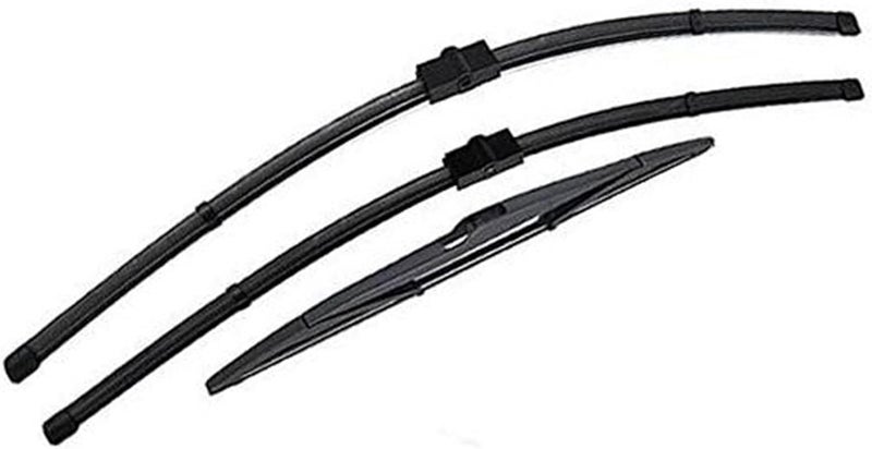 QASULER Windshield Wiper Blades Set for Citroen C4 - Image 1