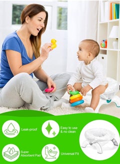 Generic 30 Disposable Potty Bags, Potty Liners Compatible with OXO Tot 2-in-1 Go Potty, Potty Refill Bags for Toddler Toilet, Universal Potty Training Bags Fit Most Potty Chairs, Seats, Portable Travel Toilet  - Image 3