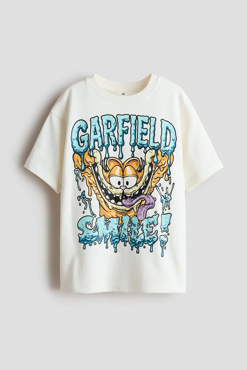 Print-motif T-shirt