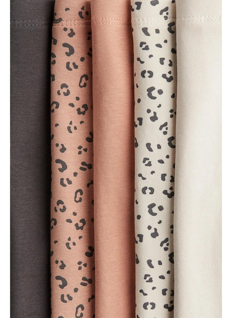 اتش اند ام 5-pack cotton leggings