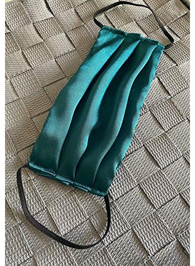 DEHMAN 100 - Percent Silky Satin Silk Face Mask, Breathable Hypoallergenic Face Mouth Protection, Pocket Washable Reusable Soft Elastic Comfort, - Image 3