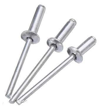 RKGD Stainless Steel Blind Rivets 1/8" Diameter x 1/4" long Pop Rivet Pin for Riveting Gun or Riveter machine (3.2 mm dia x 6 mm)(Pack of 200 PCs)) - Image 1