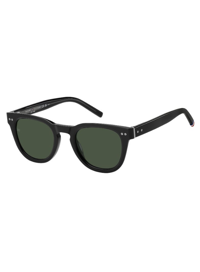 TOMMY HILFIGER TH 86/S Sunglasses Black Round - Image 1
