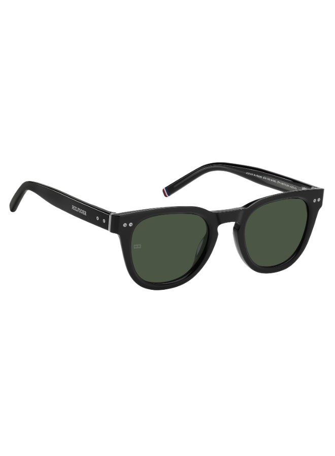 TOMMY HILFIGER TH 86/S Sunglasses Black Round - Image 2