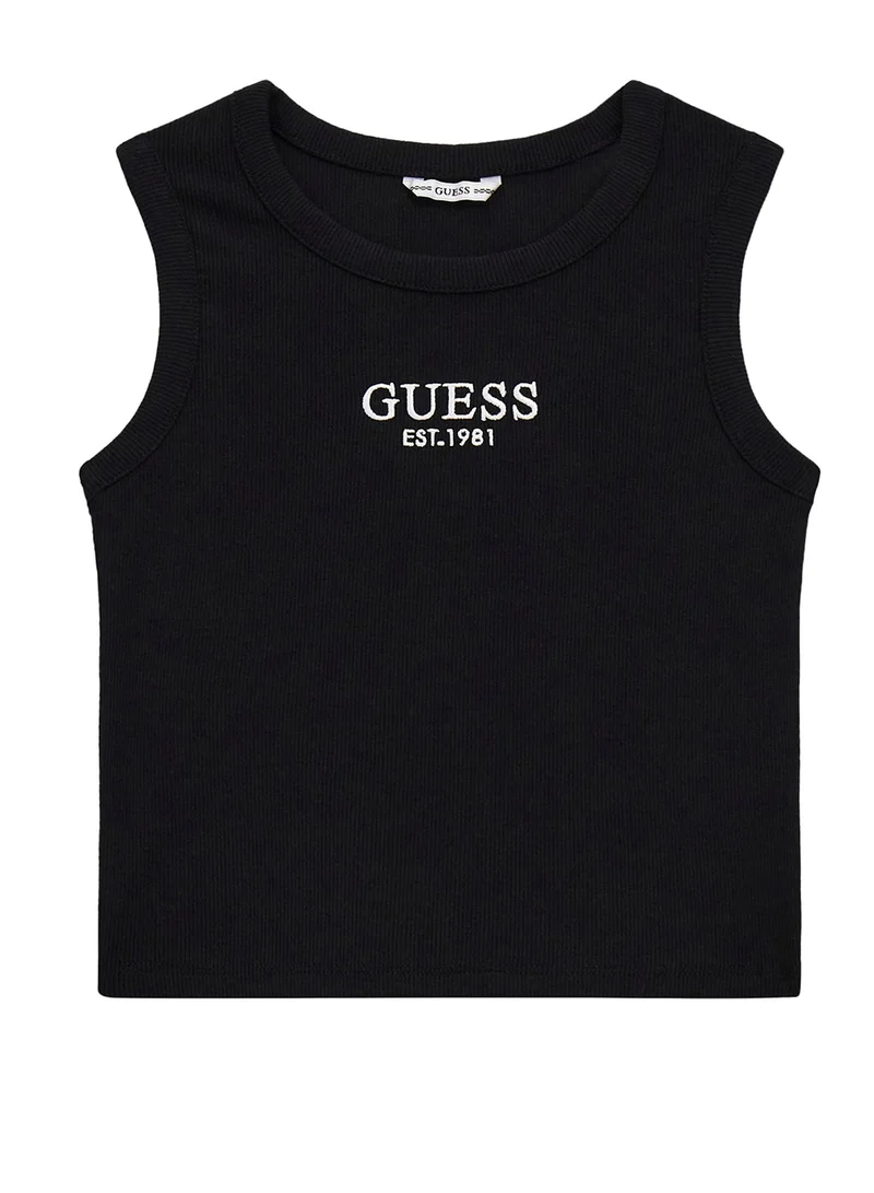 GUESS Kids Graphic Crew Neck T-Shirt