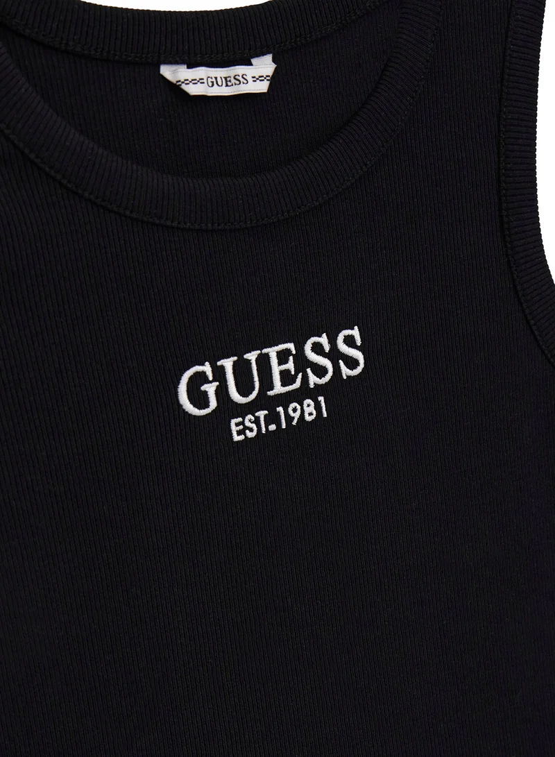 GUESS Kids Graphic Crew Neck T-Shirt