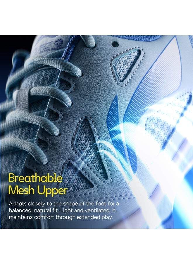 Li-Ning Halberd Strike Non Marking Badminton Shoes | All Indoor Sports | Lightweight, Breathable & Durable (Glacier Blue/Bright Cobalt Blue ) EUR 37.6 - Image 5