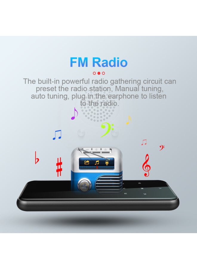 Source M15 E-book Bluetooth FM External AI Intelligent HD Noise Reduction Voice Recorder Mp3-Body Color:Neutral English (no Bluetooth)-Memory Capacity:4GB - Image 4