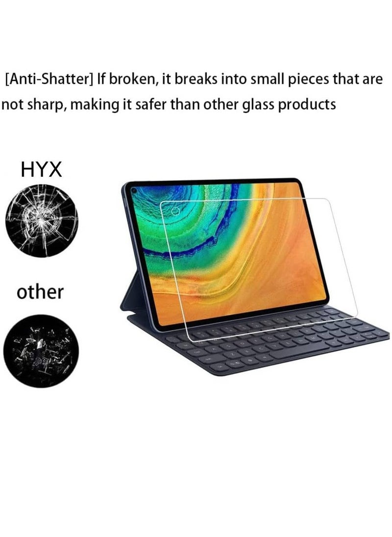 HYX 9H Hardness HD Clear Cover Anti-Scratch Bubble-Free High-Definition Easy-Installation Tempered Glass Screen Protector Compatible For Huawei MatePad Pro 10.8 Inch  - Image 4