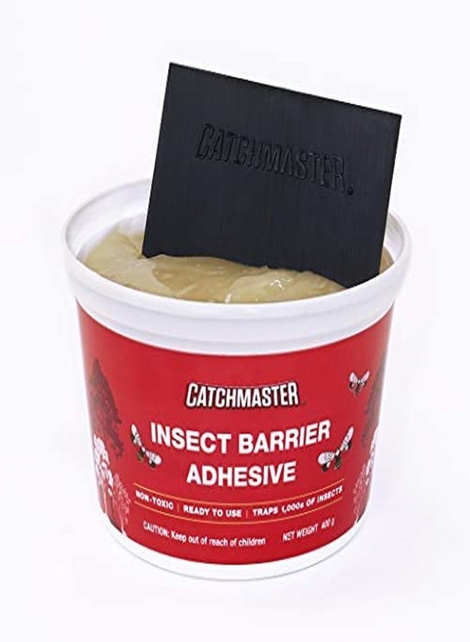 Catchmaster Insect Barrier Kit for Trees -Outdoor Insect Glue Traps for Ornamental Plants, Shrubs & Trees - DIY Beetles, Lanternflies, Cankerworms, Gypsy Moth & Ant Traps - Includes Spreader - Image 1