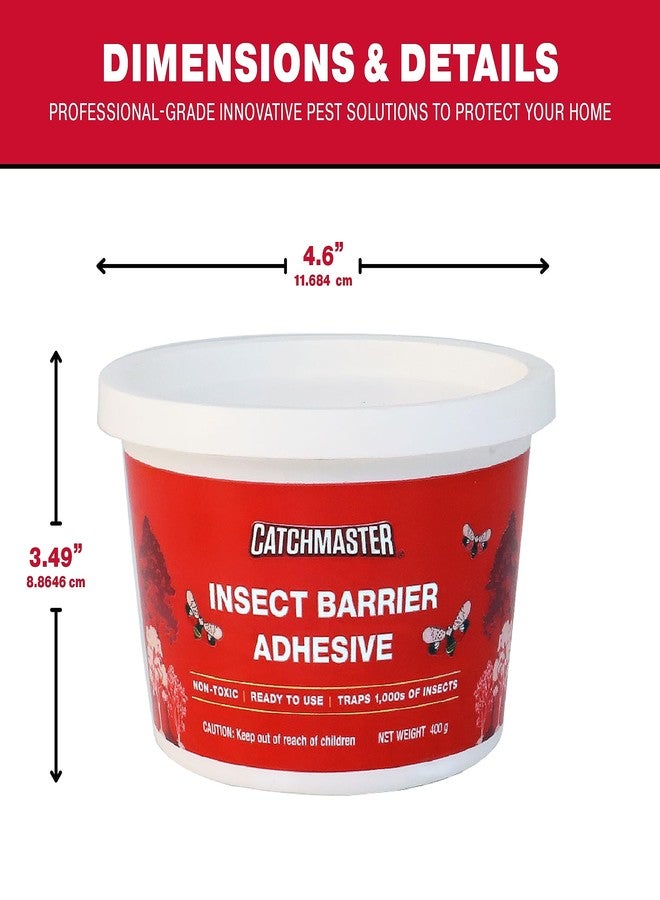 Catchmaster Insect Barrier Kit for Trees -Outdoor Insect Glue Traps for Ornamental Plants, Shrubs & Trees - DIY Beetles, Lanternflies, Cankerworms, Gypsy Moth & Ant Traps - Includes Spreader - Image 4