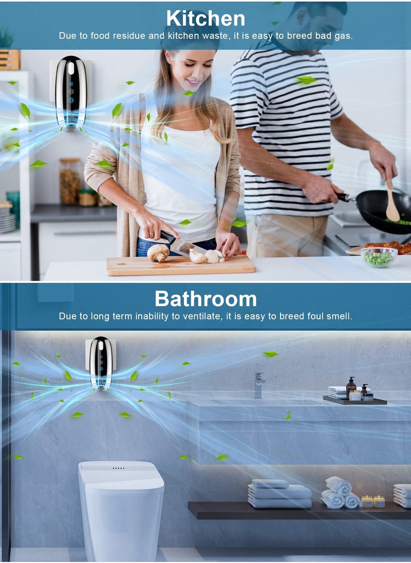 Generic - Home Air Purifiers with Ionizer, Plug,in Design for Bedroom and Bathroom, Effective Odor and Dust Removal, Ideal for Pet Owners, Two Operating Modes - Image 1