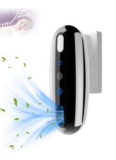 Home Air Purifiers with Ionizer, Plug,in Design for Bedroom and Bathroom, Effective Odor and Dust Removal, Ideal for Pet Owners, Two Operating Modes