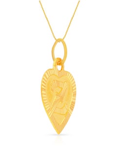 Malabar Gold and Diamonds 22k 916 Purity Gold Pendant for Women EMPN132ZY  - Image 2
