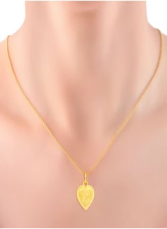 Malabar Gold and Diamonds 22k 916 Purity Gold Pendant for Women EMPN132ZY  - Image 4