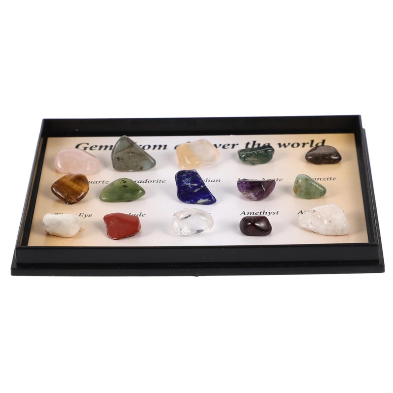 Natural Stone Specimen Polished Gemstones for Home Decor Mineral Display Geology Kit - Image 2