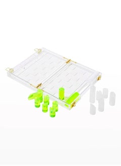SUNNY LIFE Mini Lucite Chess & Checkers  - Image 2