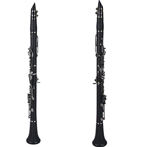 KAYATA B Flat Clarinet - Student Black Nickel Plated With Reed, Cleaning Kit, and Canvas Case - Image 5