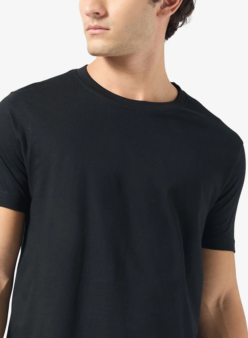 Seventy Five Basics  Pack of 2 Round Neck T-Shirt for Men | Best Price UAE