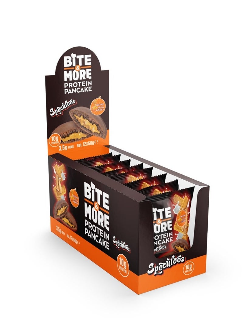 Bite & More Bite & More Protein Pancake Speculoos (Lotus)  Flavour 12x50g 600g 
