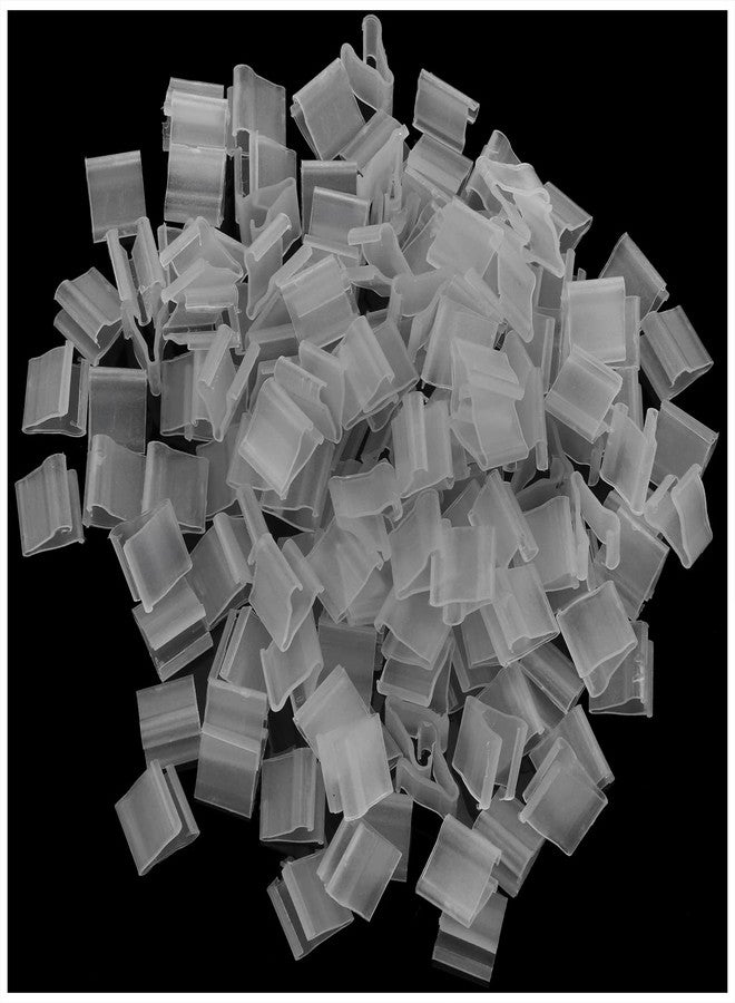 AYLIFU Transparent Balloon Clip - V-shaped, Wedding & Party, 150 Pieces - Image 1