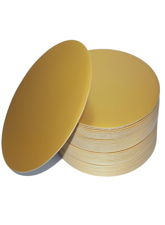 Jninexiu 40Pcs Cake Boards 10 Inch Round Disposable Circle Cardboard Base, Disposable, Perfect for Decorating - Image 1