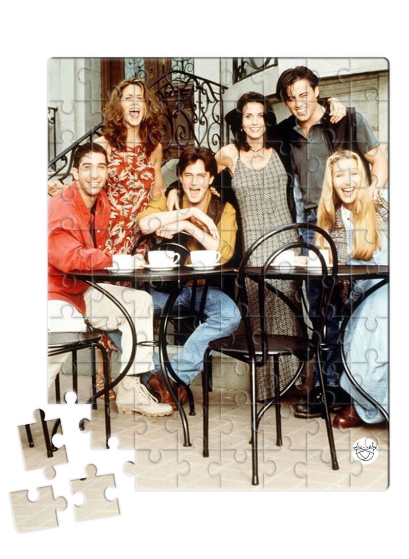 Reeman Design Puzzle printed with Friends pictures design