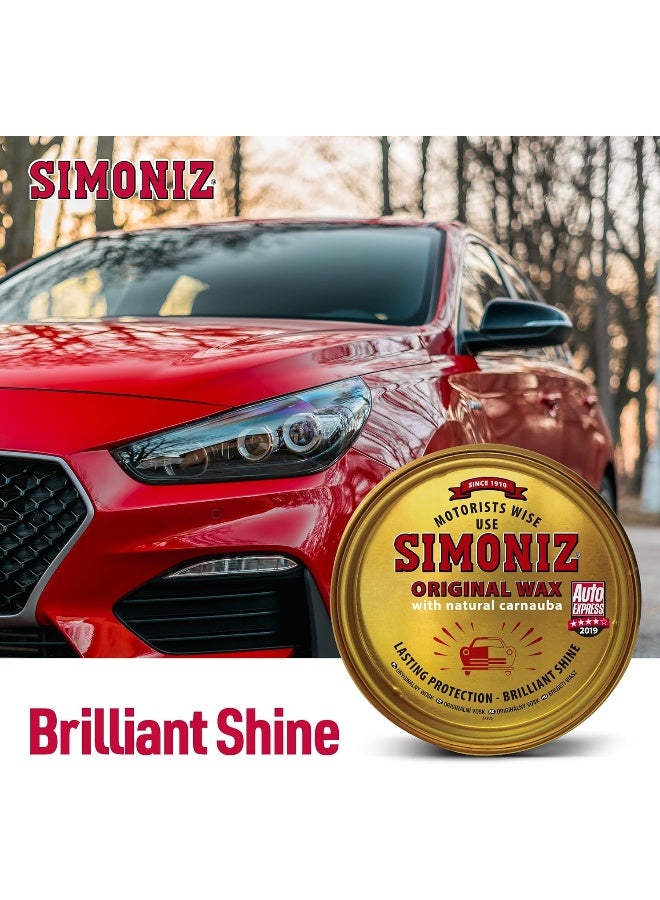 Simoniz Original Car Wax, Award-Winning Carnauba Wax, 150g, Paste Form, Car Wax, Protection & Enhancement, Polishing, Essential Car-Cleaning Product, Over 100 Years of Excellence - Image 5
