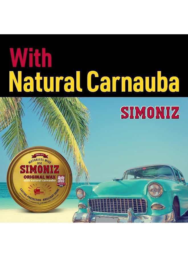 Simoniz Original Car Wax, Award-Winning Carnauba Wax, 150g, Paste Form, Car Wax, Protection & Enhancement, Polishing, Essential Car-Cleaning Product, Over 100 Years of Excellence - Image 4