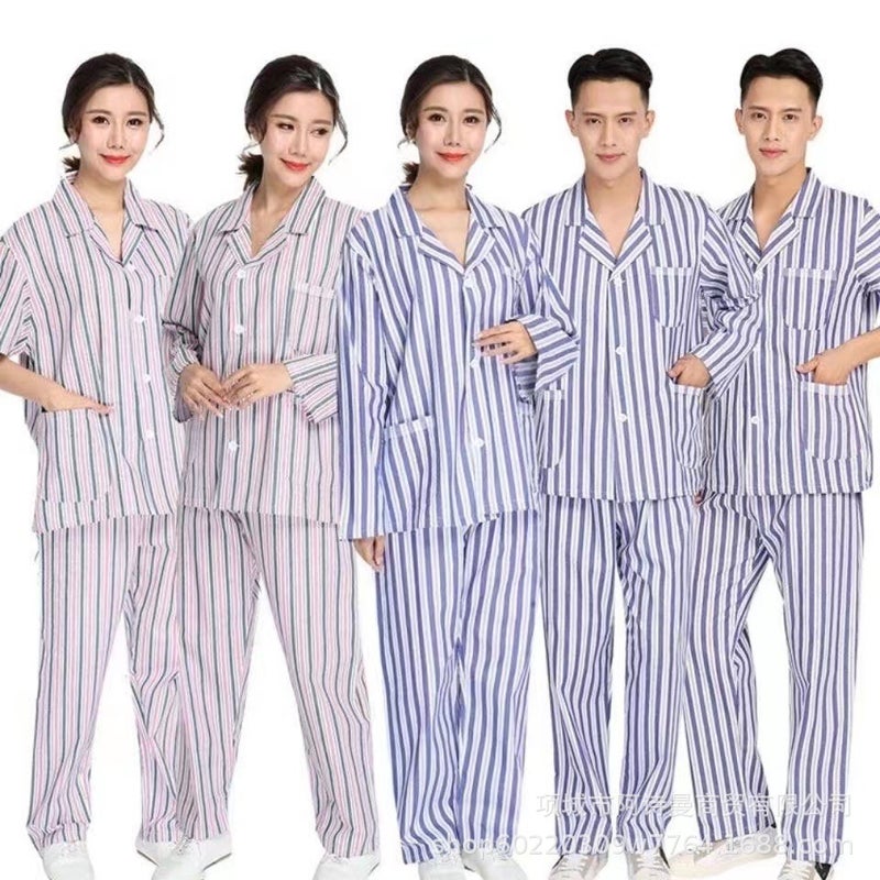 Of Patient Clothing Cotton Patient Clothing Patient Clothing Hospital Clothing Long Sleeve Suit Patient Clothing Nursing Clothing - Image 3